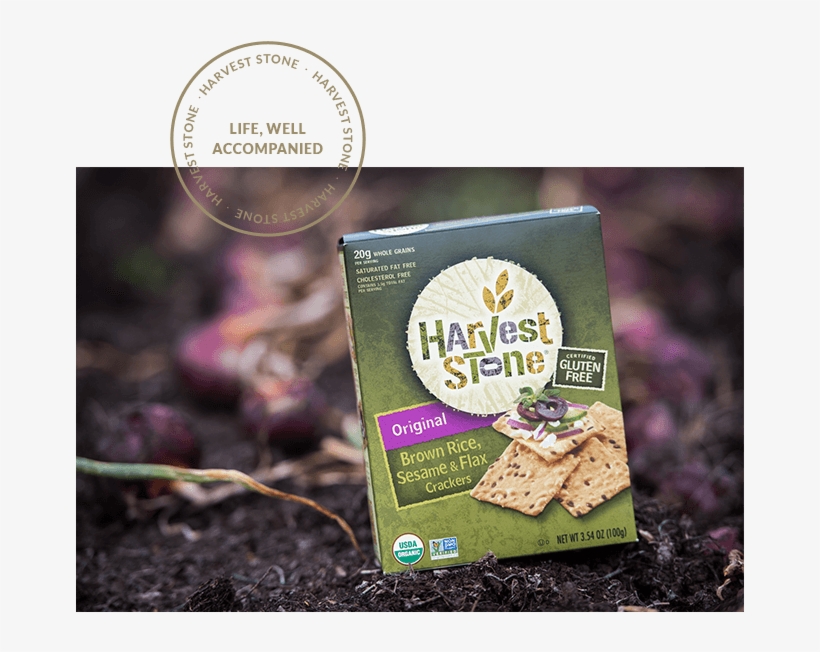 From Cultivation To Culinary Art - Harvest Stone Original Brown Rice Sesame & Flax, transparent png download