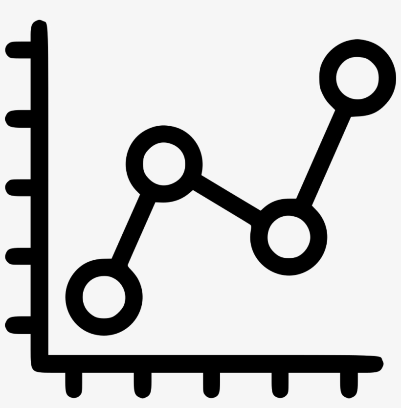 Graph Dot Line Sale Report Comments - Intermodality Icon, transparent png download