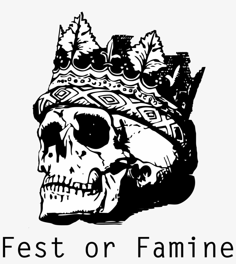 King Skull Throw Blanket, transparent png download