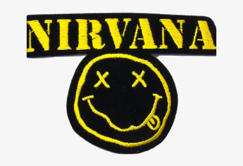 Nirvana Band Diy Applique Embroidered Iron-on/sew-on, transparent png download