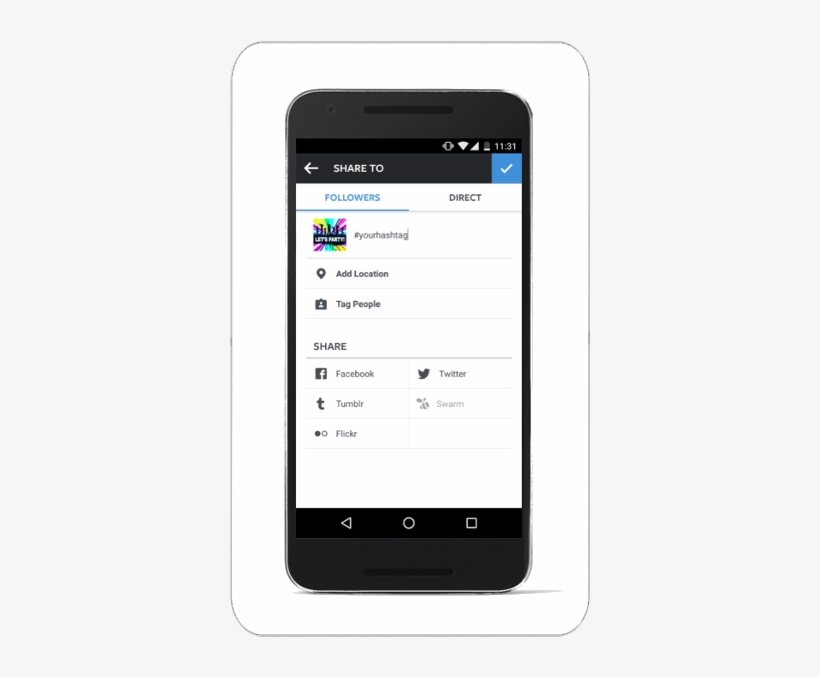 Now All The Photos, Videos And Tweets Posted With The - Mobile Device, transparent png download