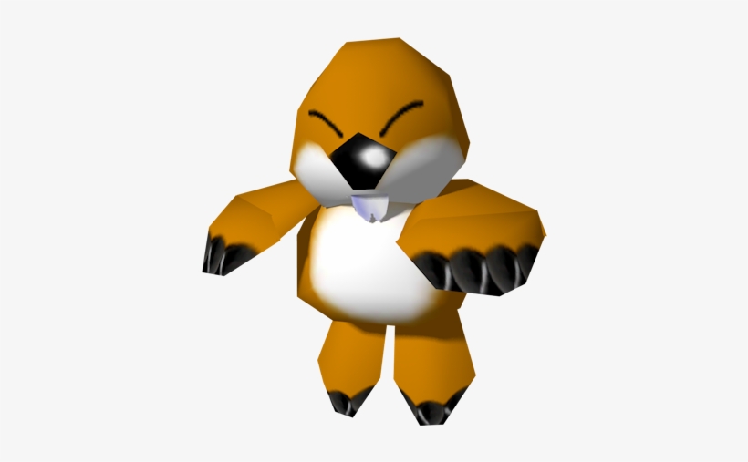 Monty Mole, Made Very Apparent In Mario Kart Ds, Where - Portable Network Graphics, transparent png download