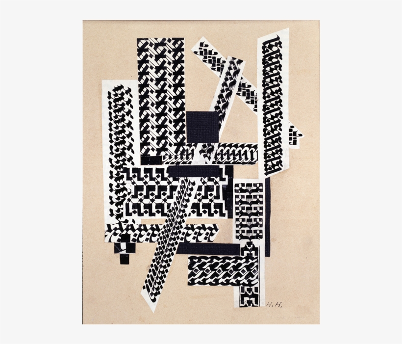 Rohrfeder Collage , - Hannah Hoch 1922, transparent png download