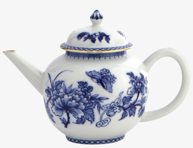 Mottahedeh Dinnerware Mottahedeh Imperial Blue Teapot, transparent png download