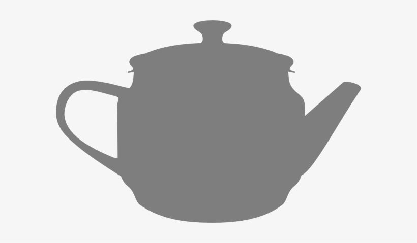How To Set Use Gray Teapot Clipart, transparent png download