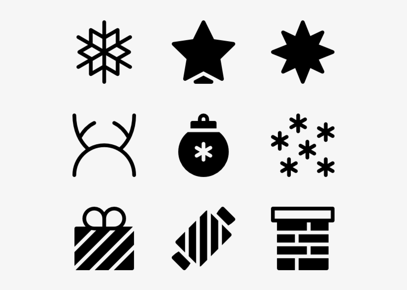 Christmas Ornaments - Sunburst Shape Red, transparent png download