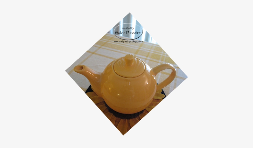 I'm Sharing My New 6 Cup Yellow Tea Pot I Spent Some - Teapot, transparent png download