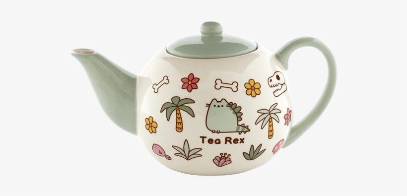 Pusheen - Pusheen Tea Rex Teapot, transparent png download