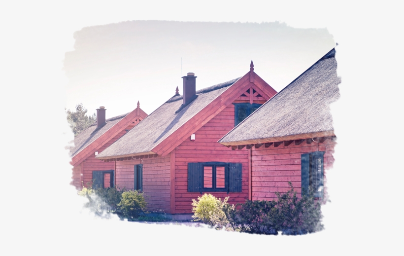 House Amid Birches - Birches, transparent png download