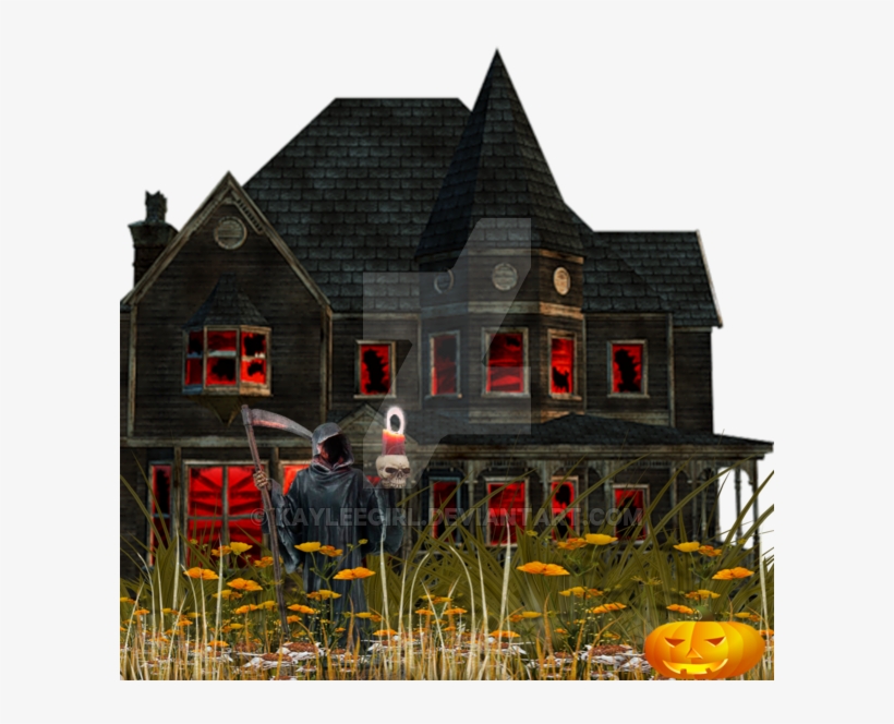Creepy House Png - House, transparent png download
