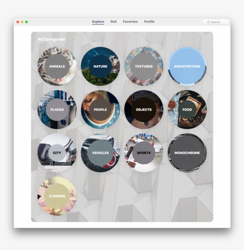 Wallpaper Wizard Explore Screen Categories, transparent png download
