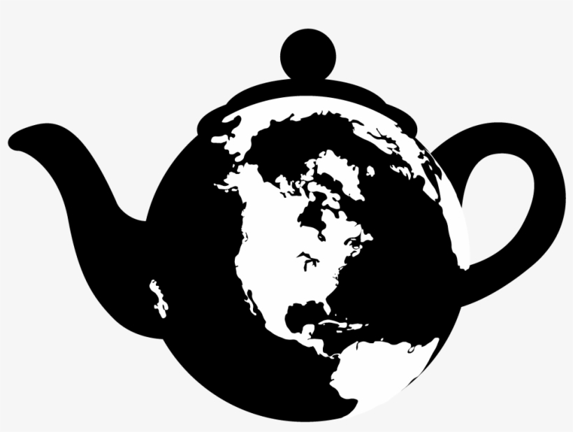 Teapot - Globe United States, transparent png download