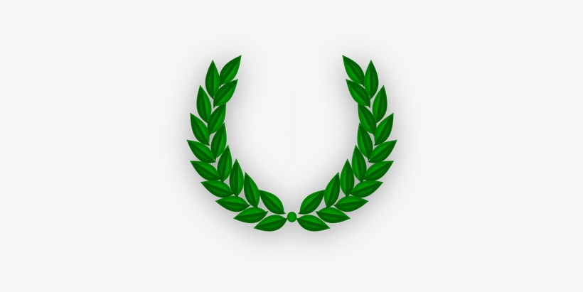 Laurel Wreath Design Decoration Symbol Ban - Δαφνη Στεφανι, transparent png download