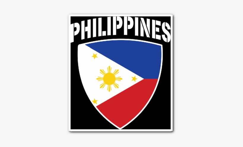 Philippines Pride Vinyl Sticker - Sticker, transparent png download