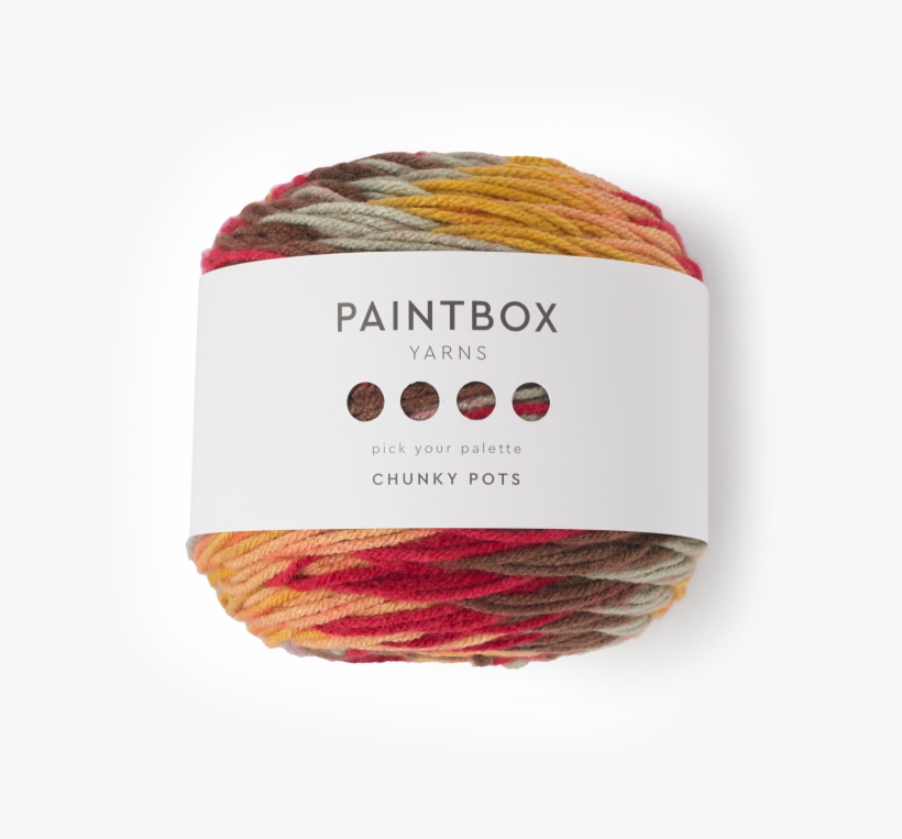 Paintbox Chunky Pots - Paintbox Yarns Chunky Pots, transparent png download