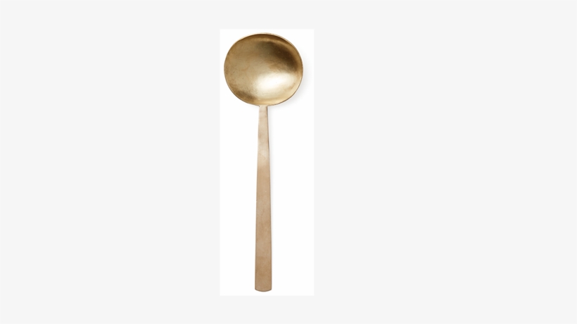 Brass Spoon Medium - Wood, transparent png download