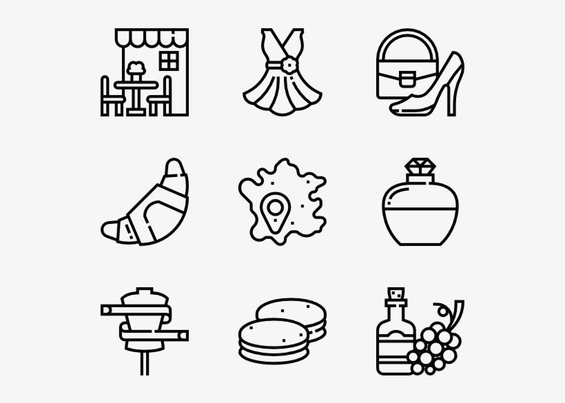 France - Monument Icons, transparent png download