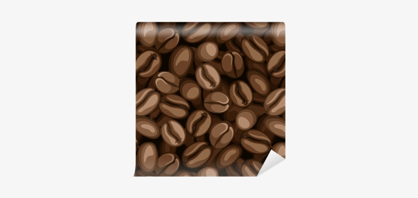 Coffee Beans Seamless Background - Coffee Beans Wristlet Purse, Peach Puff/misty Rose/sea, transparent png download