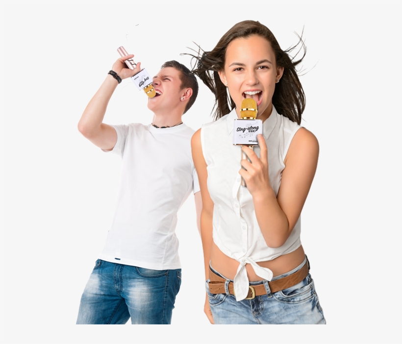 The Singalong Pro Dual Speaker Karaoke Microphone Is - Sing Along Pro Wireless Express, transparent png download