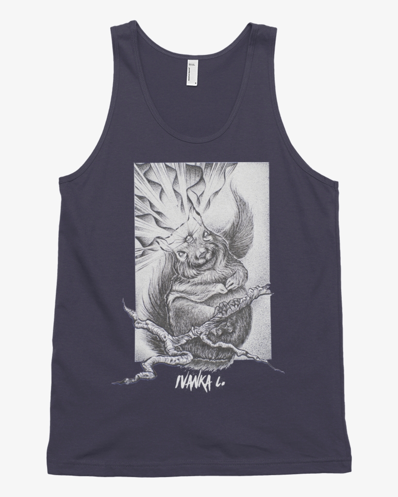 Third Eye Squirrel Unisex Graphic Tank Top - Mission Slimpossible, transparent png download