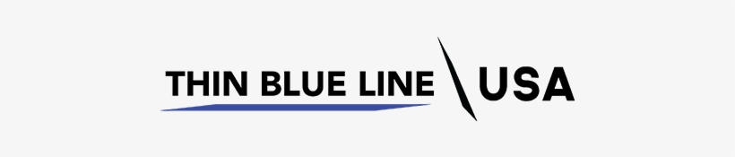 Thin Blue Line Usa - Ink, transparent png download