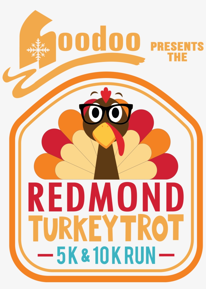 Redmond Turkey Trot 5k & 10k Presented By Hoodoo @ - Redmond, transparent png download