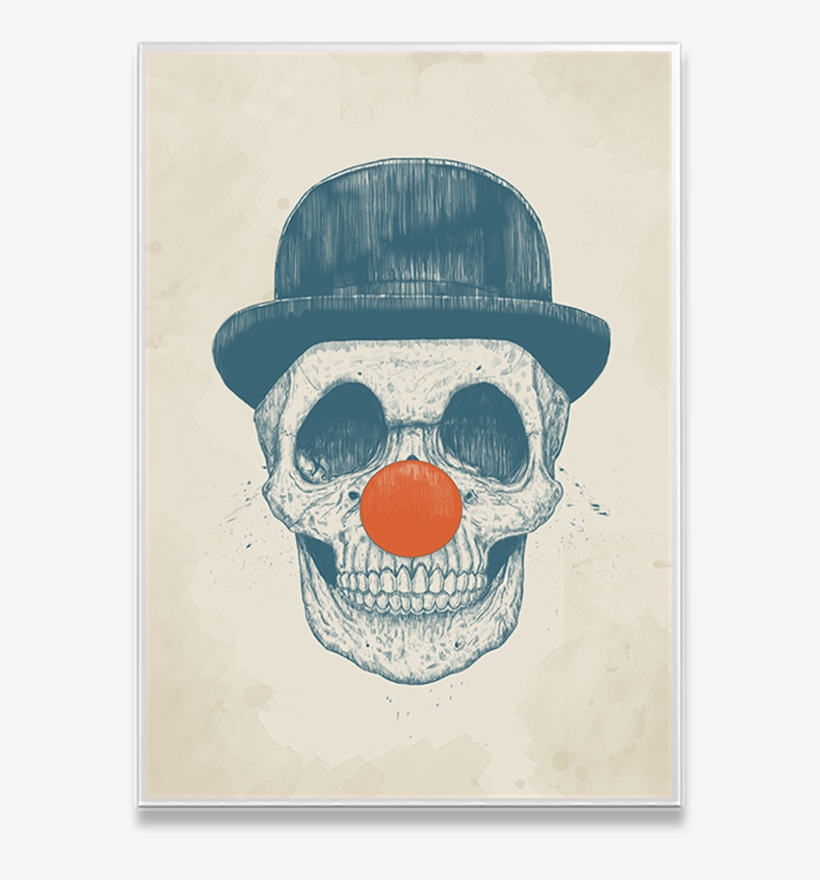Dead Clown - Balazs Solti Canvas Art Prints - Dead Clown, transparent png download