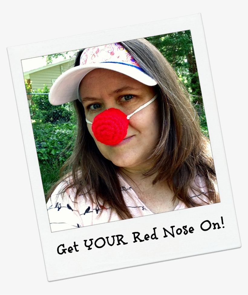 Will You Be Getting Your Red Nose On Tomorrow Is Red - Girl, transparent png download