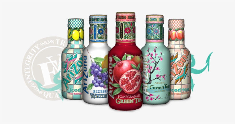 Arizona Pomegranate Green Tea (500ml), transparent png download
