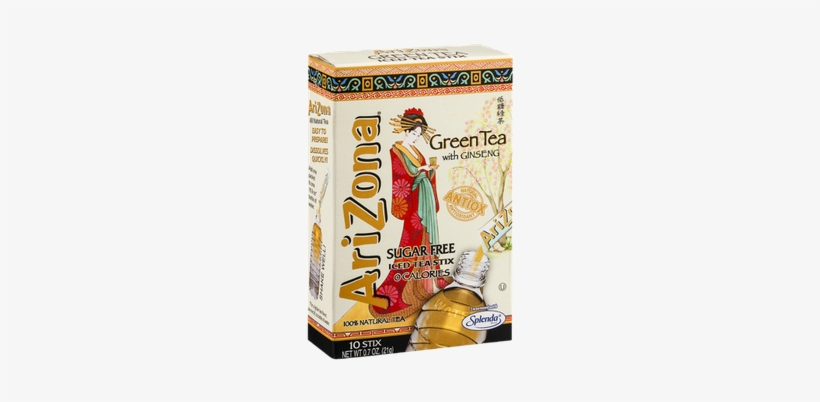 Arizona Green Tea Packets, transparent png download