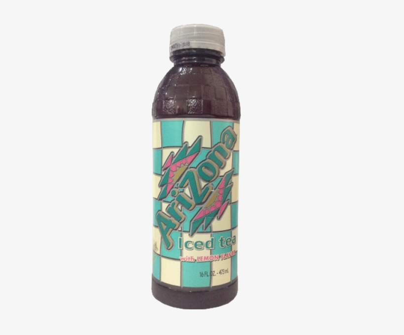 Arizona Lemon Iced Tea 16 Oz - Sports Drink, transparent png download