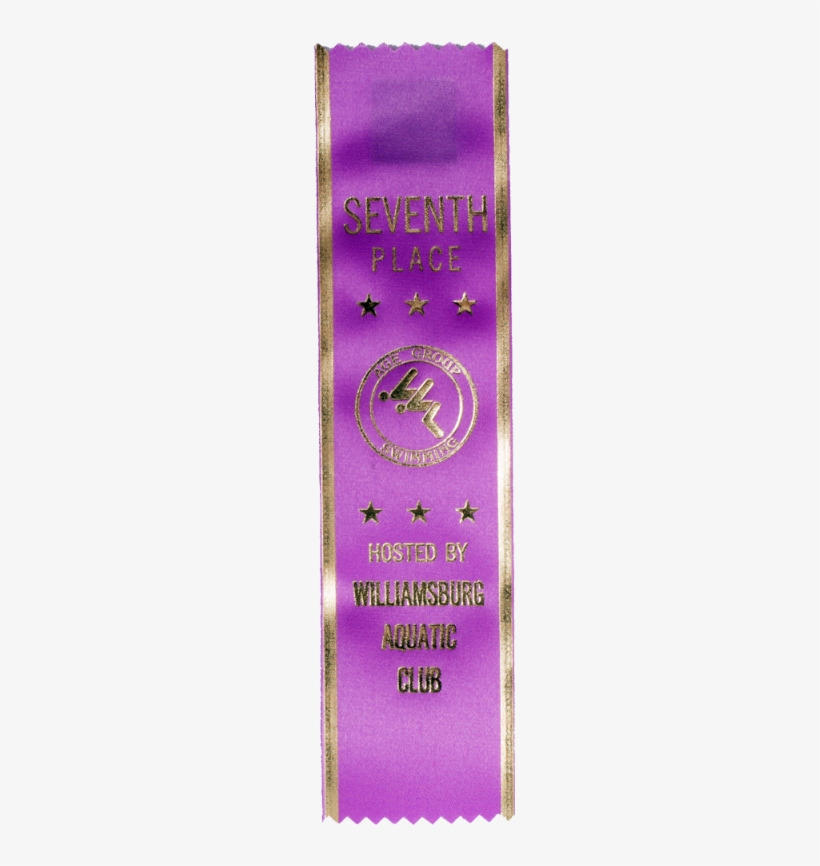 11 Custom Gold Edge Award Ribbonribbonsrb11 823 - Metal, transparent png download