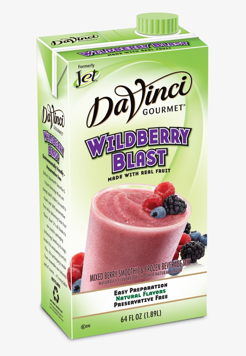 Jt02610 Wildberry-blast - Davinci Smoothie Mix, transparent png download