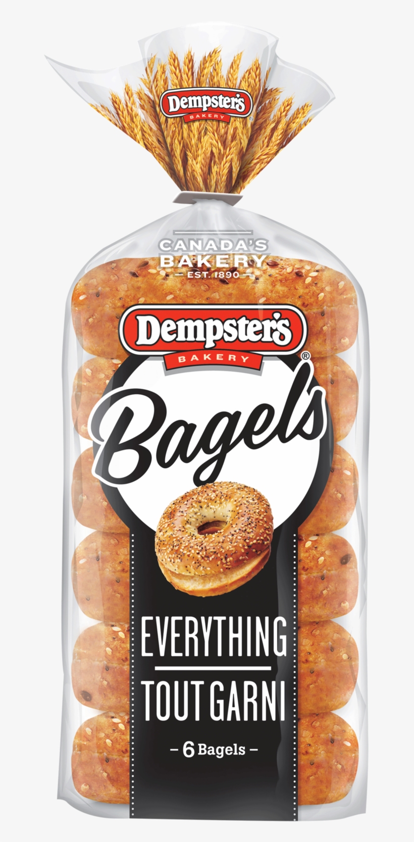 Dempster's® Everything Bagels - Dempster's 12 Grain Bagels, transparent png download