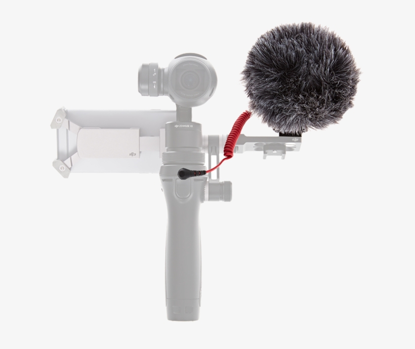 Micrófono Hipercardioide Para Cámaras Rode Videomicro - Dji Osmo 360 Mic Mount, transparent png download