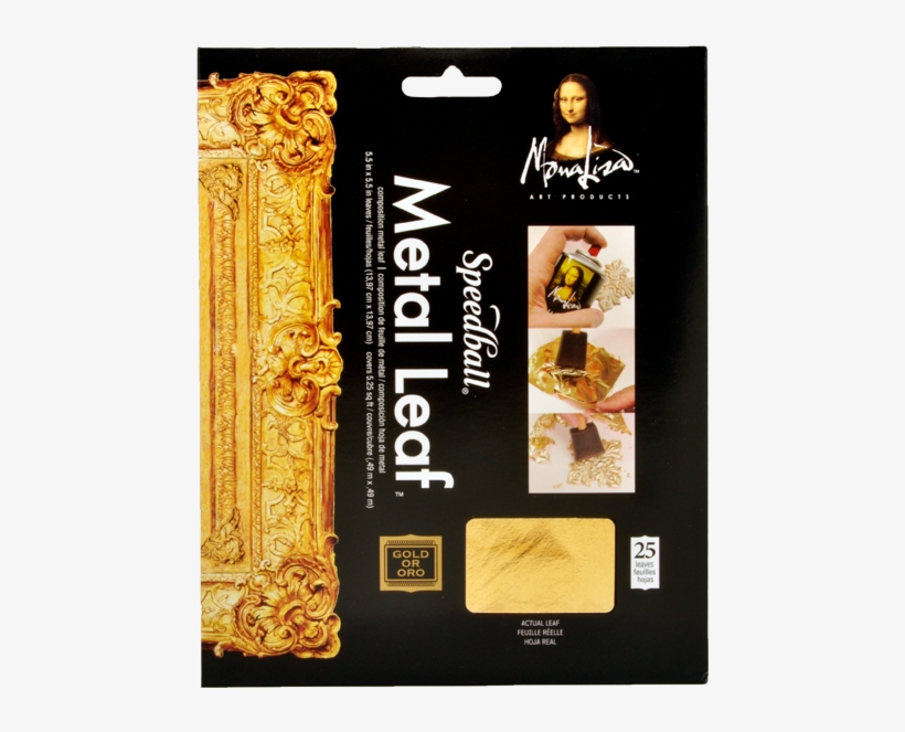 Mona Lisa Gold Leaf, transparent png download