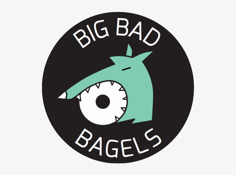Big Bad Bagels Logo, transparent png download