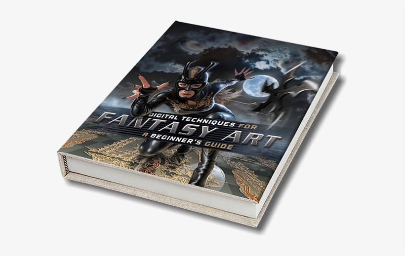 "digital Techniques For Fantasy Art" Book Cover Illustration - Scifi & Fantasy Art Book, transparent png download