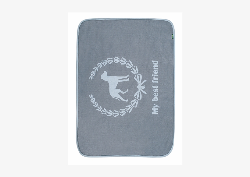 Pet Blanket, Gray Dog Print - Zoofari Haustierdecke, 70 X 100 Cm - Hundekissen, transparent png download