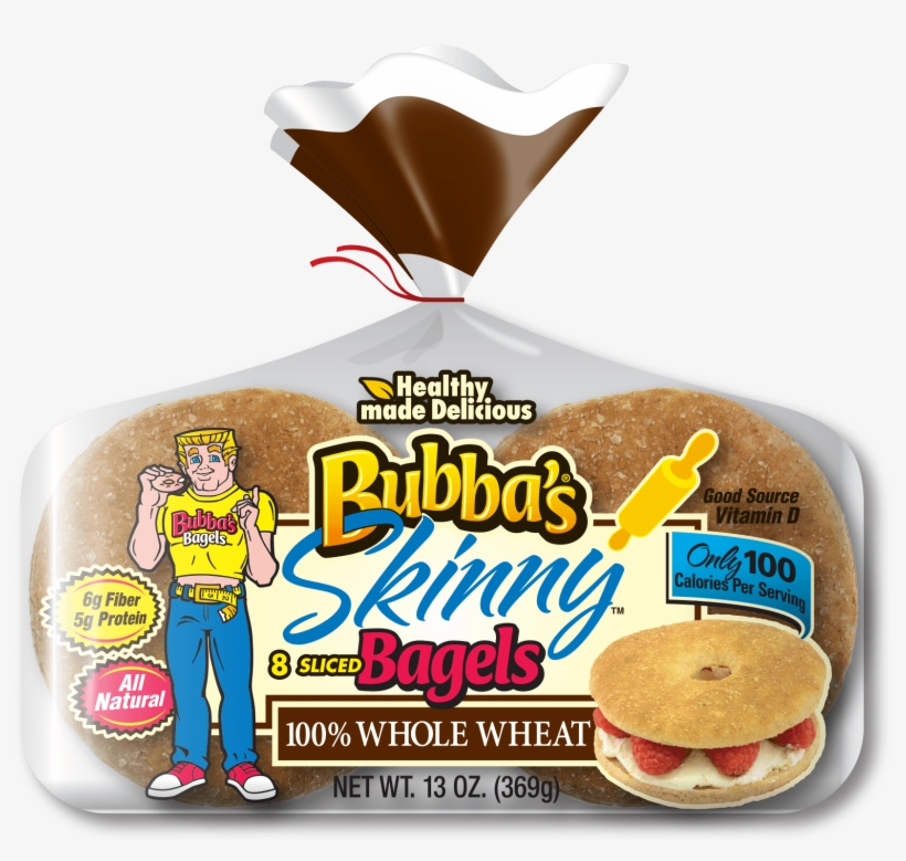 Png Wheat Skinny Bagels Face Slick - Bubbas Bagels, transparent png download