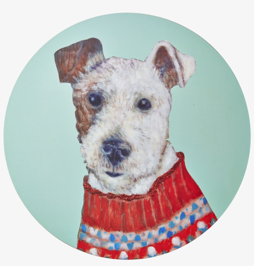 Kork-untersetzer Bären Und Hunde Print 25 Cm Von Rice, transparent png download