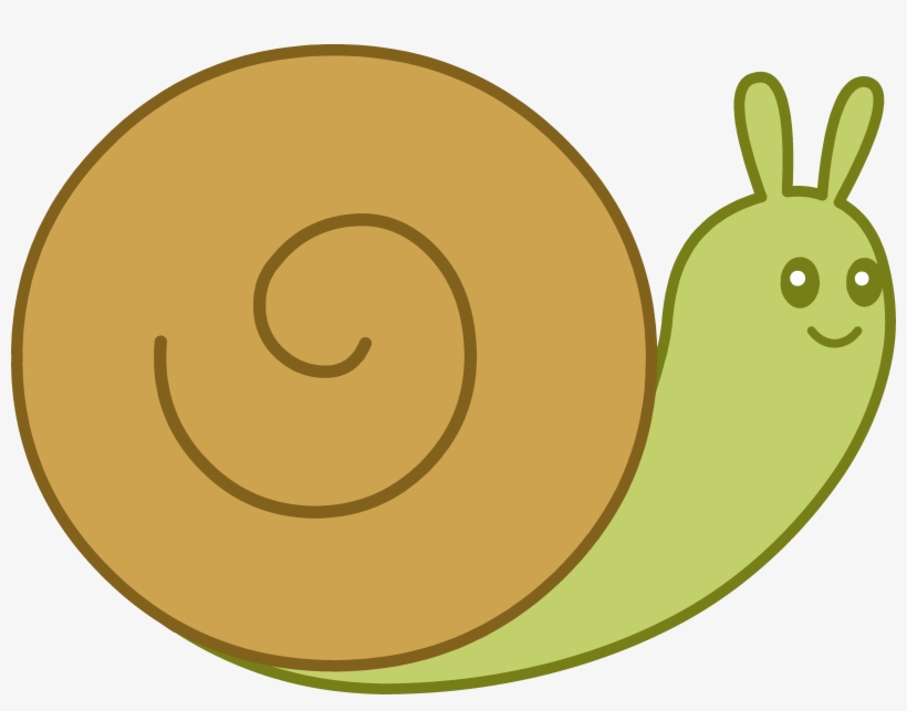 Png Cute Brown And Green Snail - Ministry Of Environment And Forestry, transparent png download