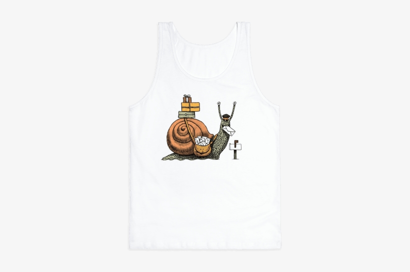 Snail Mail Tank Top - Hoodie, transparent png download
