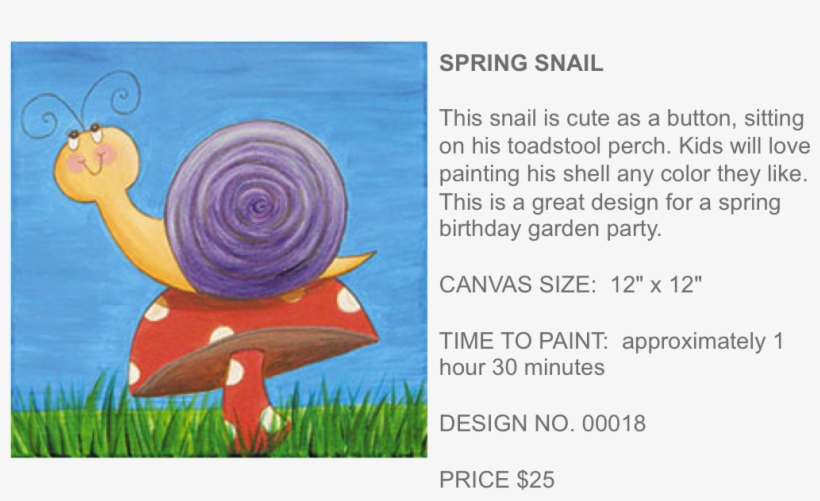 Wild Things Popup Paint Studio - Sea Snail, transparent png download