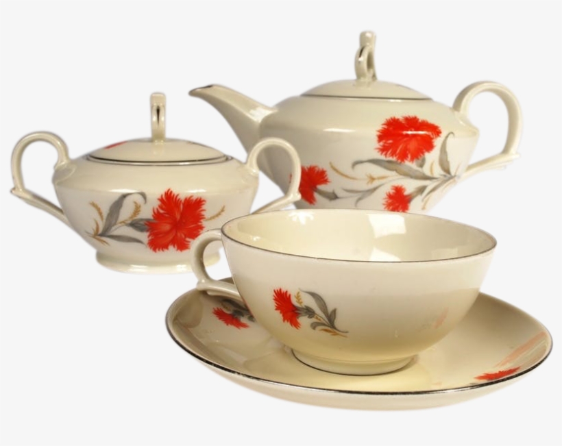 Silesian Tea Set 1939 C - Stary Zdrój, transparent png download