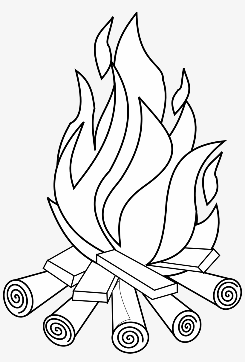 How To Set Use Fire Line Art Clipart, transparent png download
