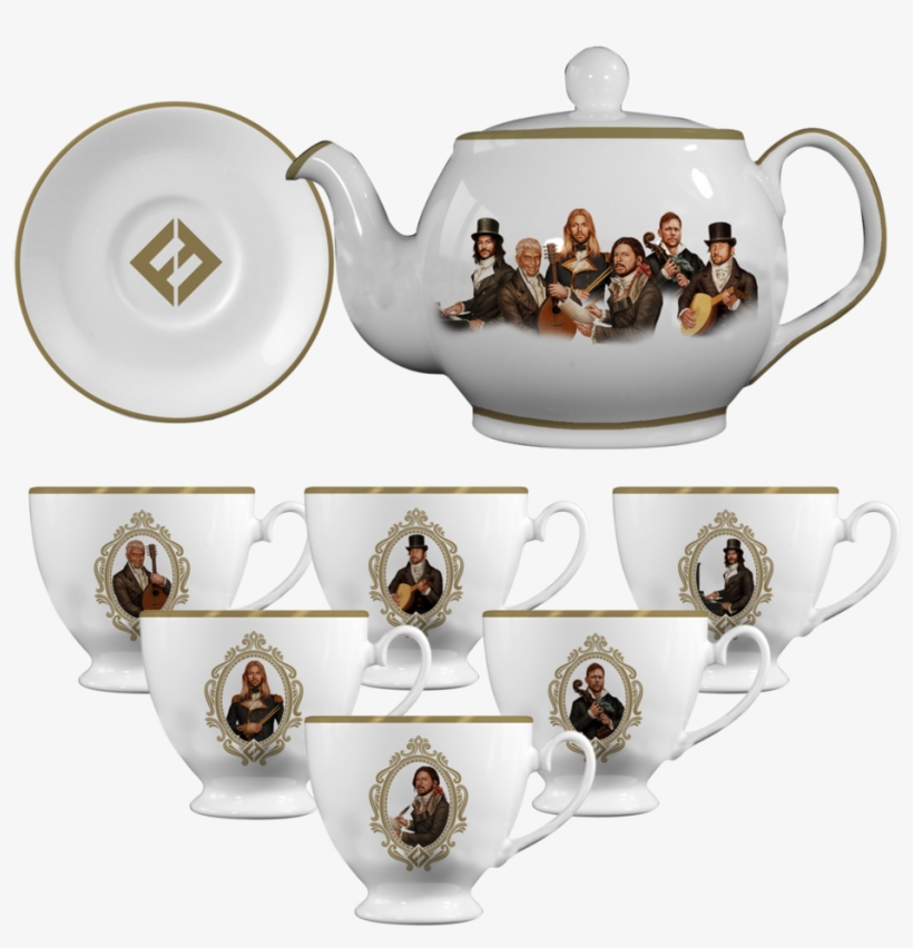 Foo Fighters Tea Set, transparent png download