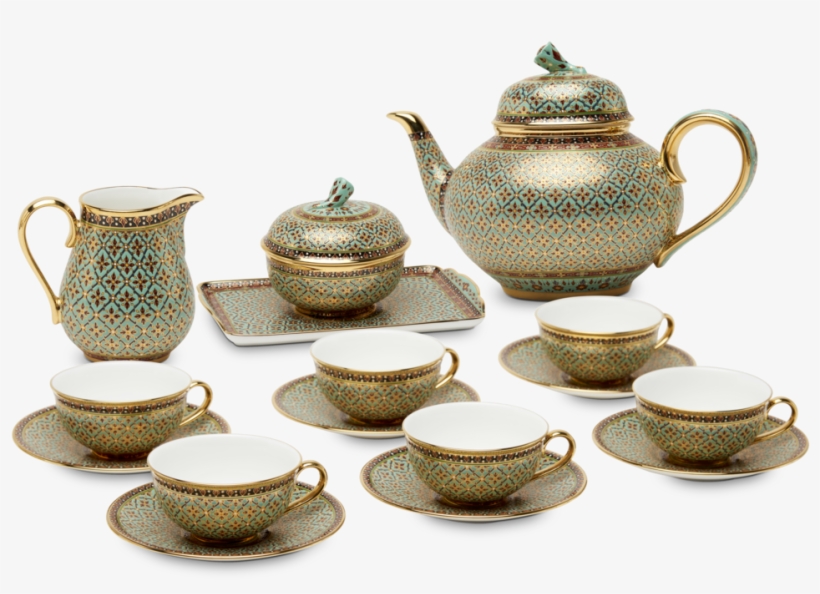 Coruscating Thai Tea Set - Tea, transparent png download