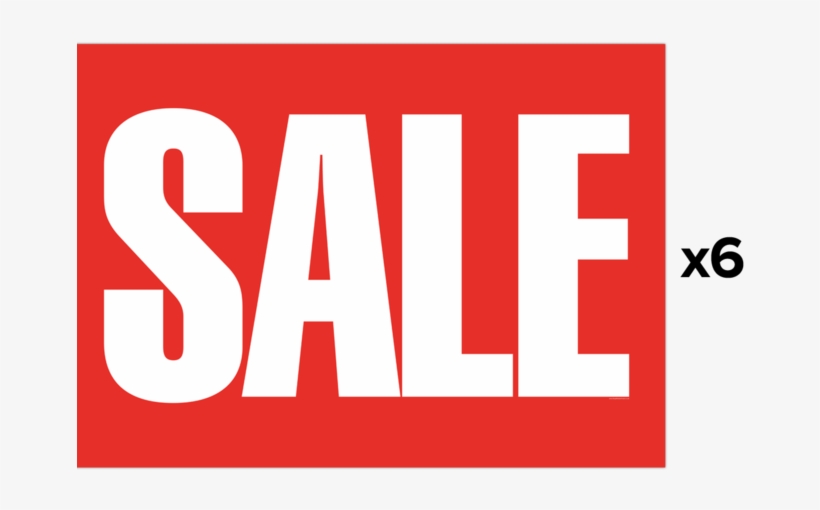 6x A1 'sale' Posters - Stock Clearance Image Transparent, transparent png download