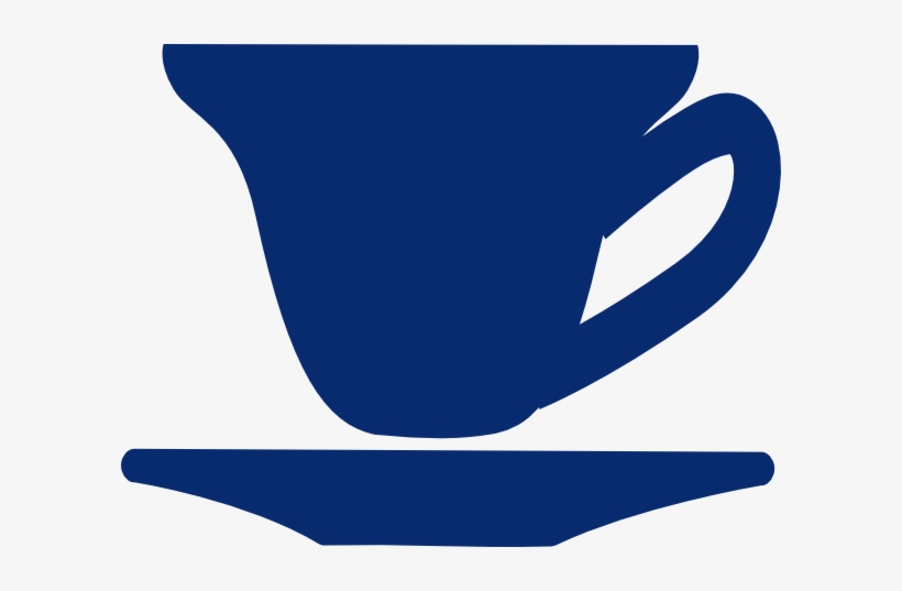 Tea Set Clipart - Blue Tea Cup Clip Art, transparent png download
